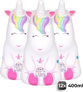 Eau my Unicorn Shampoo & Douchegel - Voordeelverpakking 12 Stuks