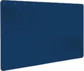 Gekleurde PVC kaart - Marineblauw mat