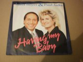 Vinyl Single Anita Meyer & Paul Anka - Having my baby