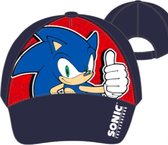 Sonic the Hedgehog cap - pet - blauw - Maat 54 cm