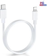 DrPhone LUNAR - USB-C Naar Lightning Kabel - Fast Charge 9V - 50% Sneller Laden - Geschikt voor Macbook Pro / iPad Pro / iPhone 12 / 11 Pro / XS Max / XS