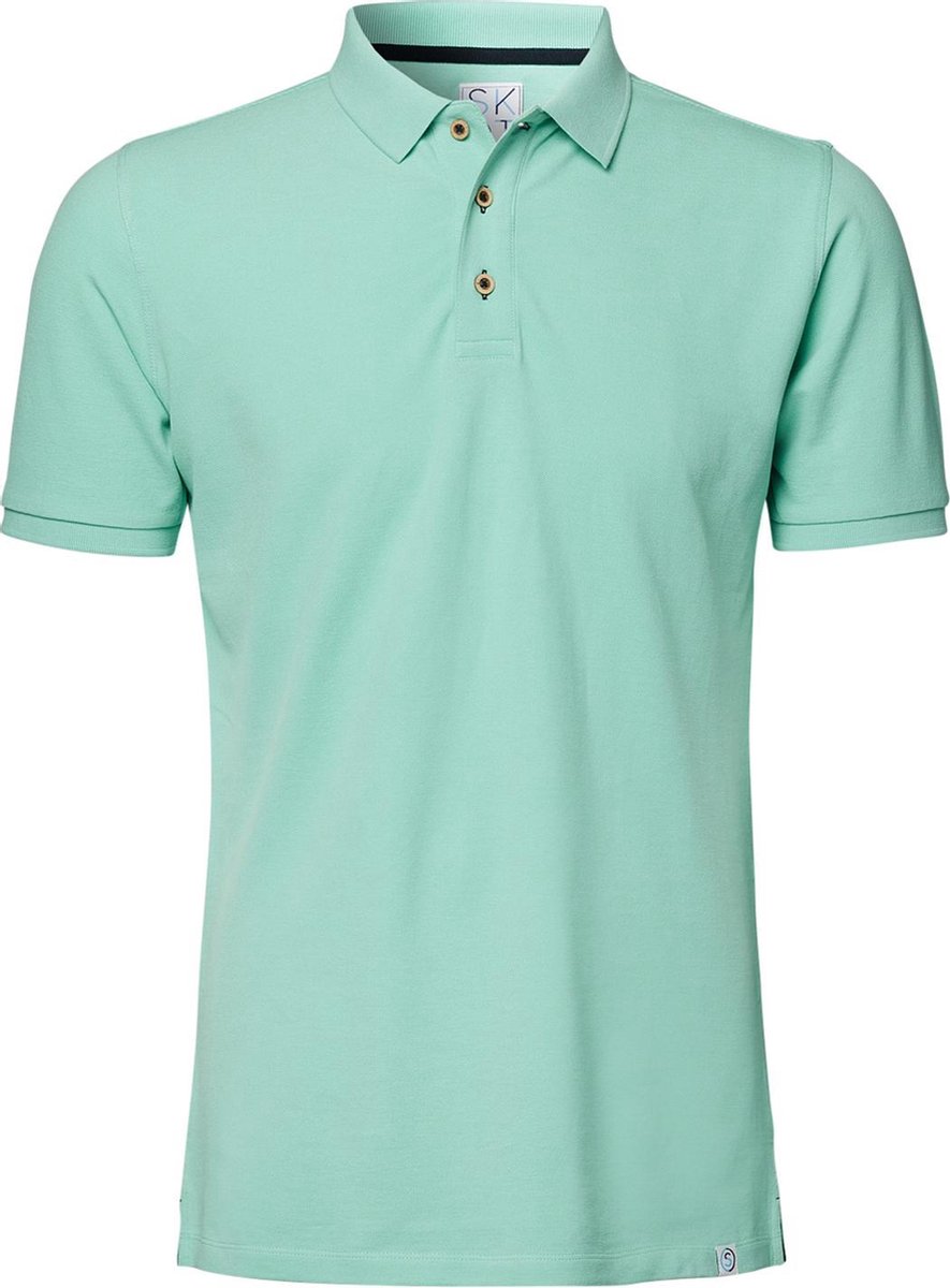 SKOT Polo Duurzaam - Green Sapphire - Groen - Slim Fit - Maat XXL