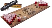 Original Party® Beer Pong tafel mat compleet met 50 bekers, 4 bier-pong ballen en 2 houders - Beer Pong Tafel - Beerpong set - Table - Opklapbaar - Bierponglenhouders -