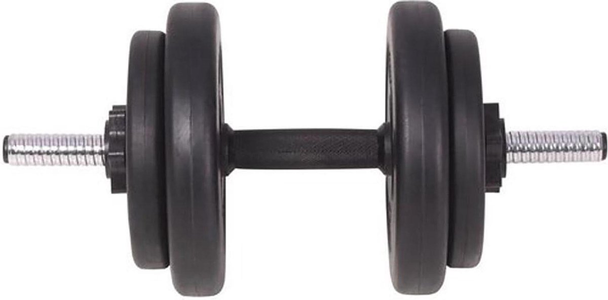Halterset – Gewichtenset – Fitness set – Dumbbell set – Halterstangset 48 kg + 3 STANGEN – foto 4