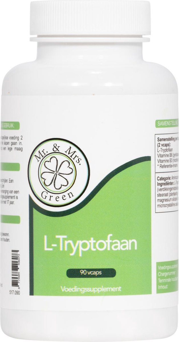 Goedkoopste L-Tryptofaan, Met vitamine B3 dat goed is voor de gemoedstoestand