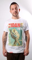 T-shirt Zinedine Zidane ‘legendarische kopstoot WK 2006’ maat S