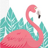 Flamingo Servetten 33cm 20st