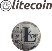Cryptocurrency Blockchain Litecoin LTC Metalen Muntenverzameling