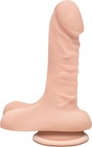 The D - Super D - 6 Inch - Vanilla - Realistic Dildos -