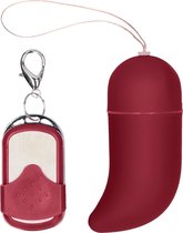 Wireless Vibrating G-Spot Egg - Medium - Red