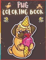 Pug Coloring Book