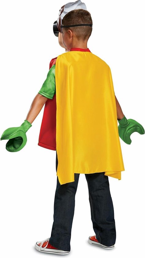 dynastie Discreet Aap Verkleedkleding Lego Batman Robin Kostuum Maat Medium 7-8 jaar | bol.com