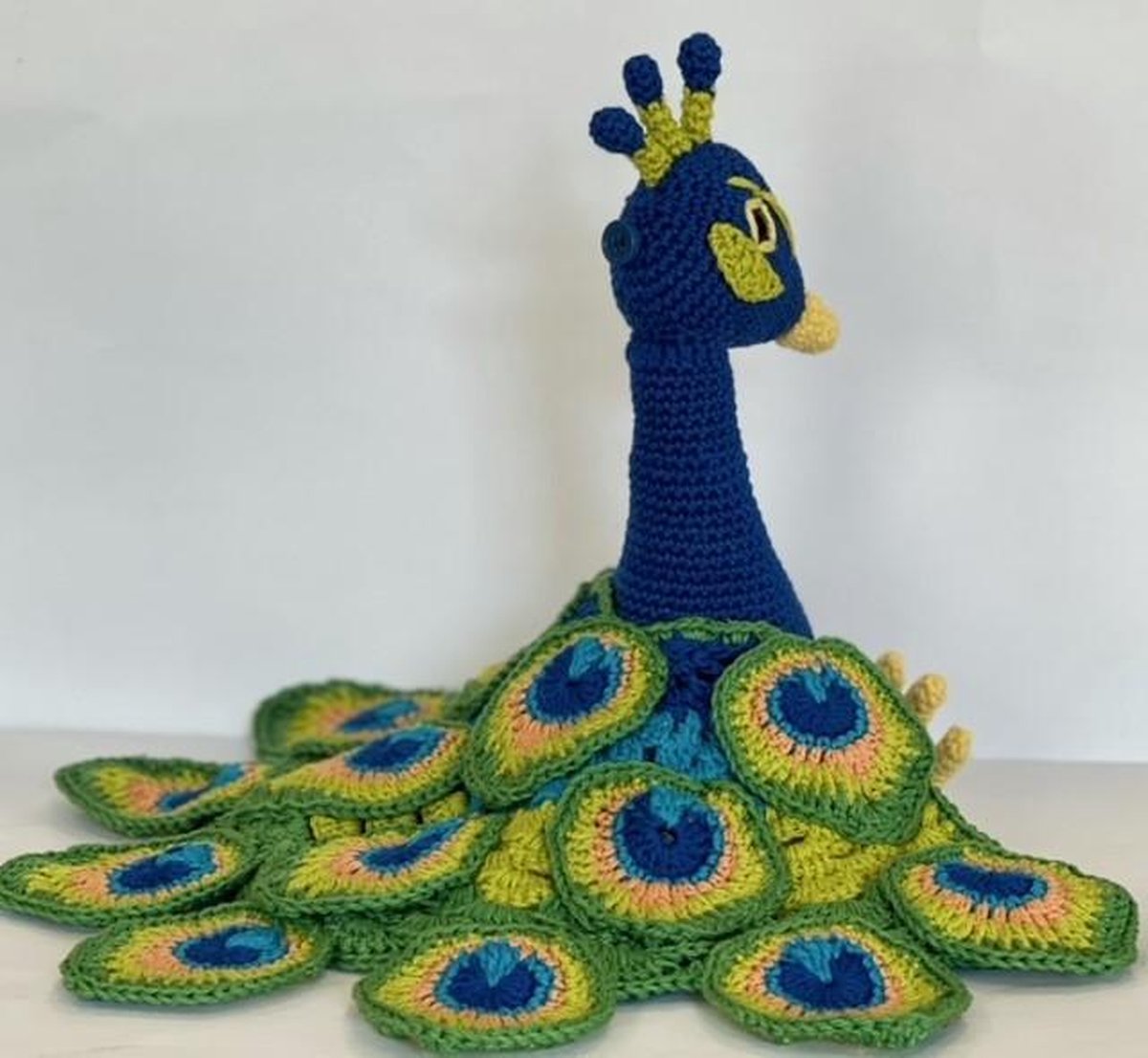 Creatief Thuis met Diane Haakpakket knuffel Polly Pauw - Gehaakt - 24 cm