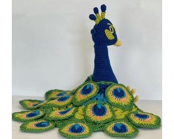 Creatief Thuis met Diane Haakpakket knuffel Polly Pauw - Gehaakt - 24 cm