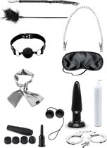 Pipedream Fetish Fantasy Bondage - set Ultimate Bondage Kit zwart,wit,grijs,zilver