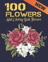 New Adult Coloring Book Flowers