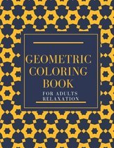 Geometric Coloring Book For Adults Relaxation