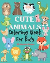 Cute Animals Coloring Book For Kids