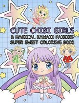 Cute Chibi Girls and Magical Kawaii Fairies Super Sweet Coloring Book