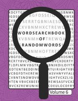 Word Search Book Of Random Words Volume 6