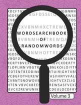 Word Search Book Of Random Words Volume 3