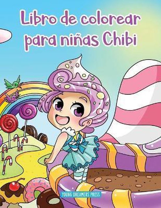 Cuadernos Para Colorear Niños- Libro de colorear para niñas Chibi