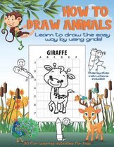 How to draw Animals - 30 Fun coloring activities for Kids