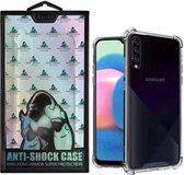 King Kong Anti-Shock Hoesje voor Samsung A40 - Transparant