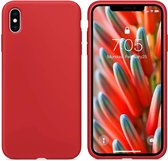 iPhone XS Hoesje | Soft Touch | Microvezel | Siliconen | TPU | iPhone XS | iPhone XS Hoesje Apple| Cover iPhone XS | Apple Case | iPhone XS Case | iPhone XS Cover | Apple Hoes iPho