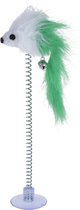 Pets Collection Kattenspeeltje Muis 19 Cm Polyester Groen