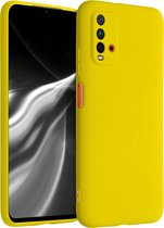 kwmobile telefoonhoesje voor Xiaomi Redmi 9T - Hoesje voor smartphone - Back cover in stralend geel