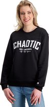 FnckFashion Dames Unisex Sweater CHAOTIC "Limited Edition" Zwart Maat M