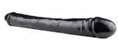 XXLTOYS - Potter - Double Dildo - Inbrenglengte 42 X 5.8 cm - Black - Uniek Design Realistische Dildo – Stevige Dildo – voor Diehards only - Made in Europe