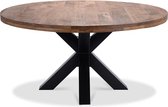 Happy Tables - Eettafel Mangohout Rond ⌀150cm