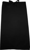 Homéé - Kokssloof | zwart | 65% Polyester 35% Katoen 240g. p/m² | set van 2 stuks |100x100cm