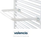 Karex® Valencia Serie 410x200 Handdoekrek Handdoek Hanger voor op de Radiator