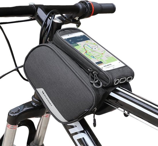 Fietstas met Telefoonhouder Fiets – Waterdicht - Fietshouder met Tas -