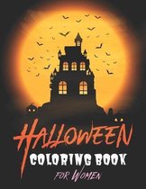 Halloween Coloring Book for Women