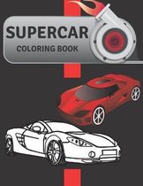 Supercar Coloring Book