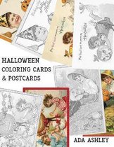 Halloween Coloring Cards & Postcards