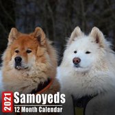 Calendar 2021 Samoyeds