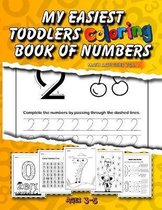 My Easiest Toddlers Coloring Book of Numbers
