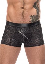 Male Power - Zip Pouch Short - Black - Small