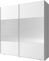 Kledingkast Mono - Wit - 200 cm - ACTIE