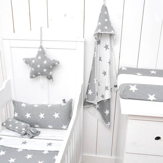 Baby's Only Gebreide wiegdeken - Baby deken Star - Baby Roze/Wit van Baby's Only — afbeelding 5