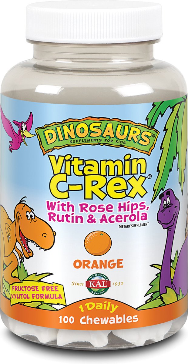 Goedkoopste KAL Vitamine C-Rex 100 kauwtabletten