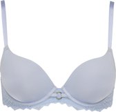 Sapph Madison Pu Bra Dames Blauw-80D