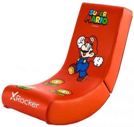 X-Rocker Nintendo Video Rocker Gamestoel - Super Mario AllStar Collectie - Mario