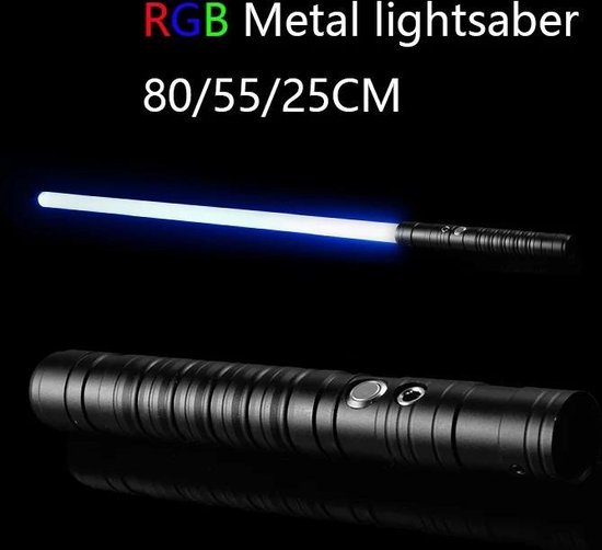 Lightsaber Laser Rgb Metalen Light Saber Lightstick | bol.com