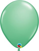 Ballonnen Wintergreen 45 cm 5 stuks